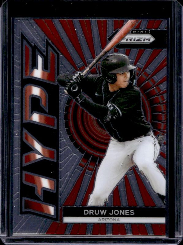 Druw Jones 2024 Prizm #25 Hype RAW