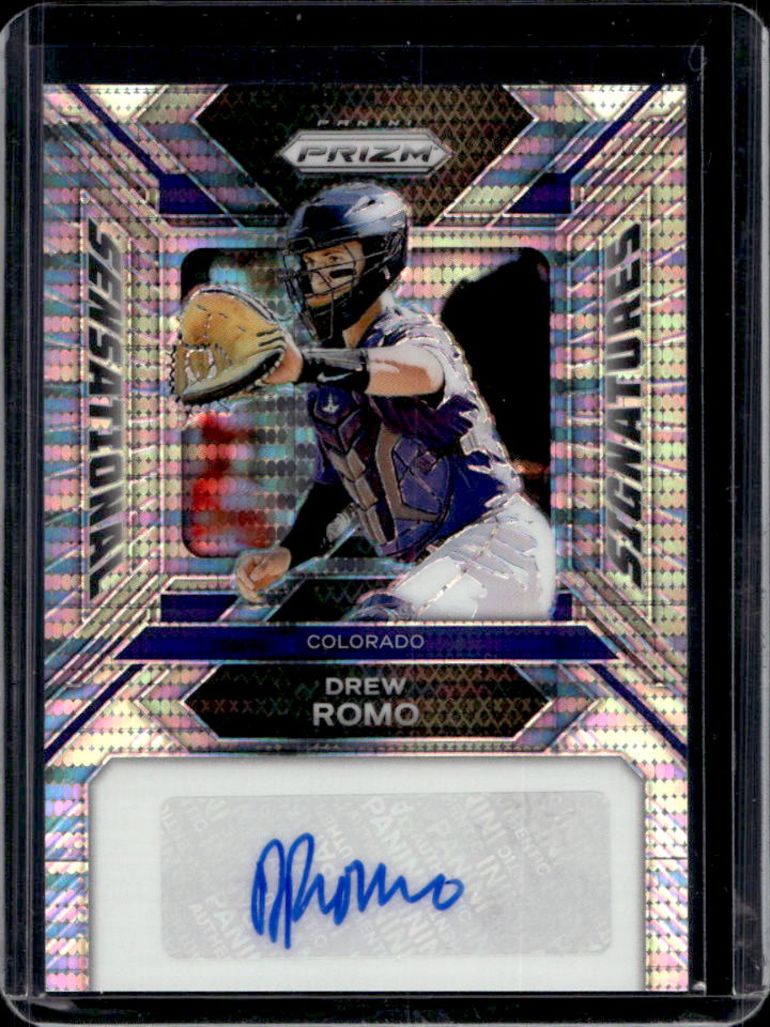 Drew Romo 2024 Prizm #SS-DR Sensational Signatures - Pulsar /199 Price ...