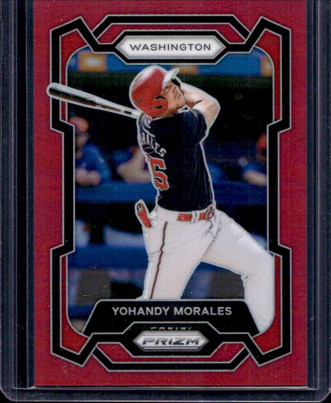 Yohandy Morales 2024 Prizm #208 Red /299 RAW