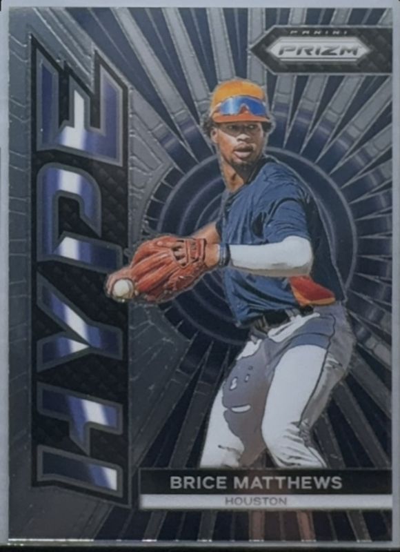 Brice Matthews 2024 Prizm #8 Hype RAW