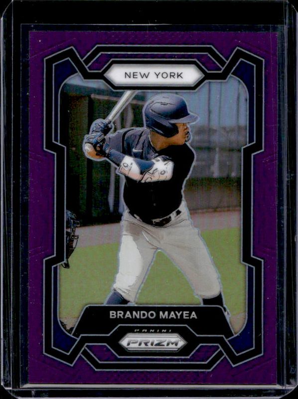 Brando Mayea 2024 Prizm #284 Purple /99 RAW