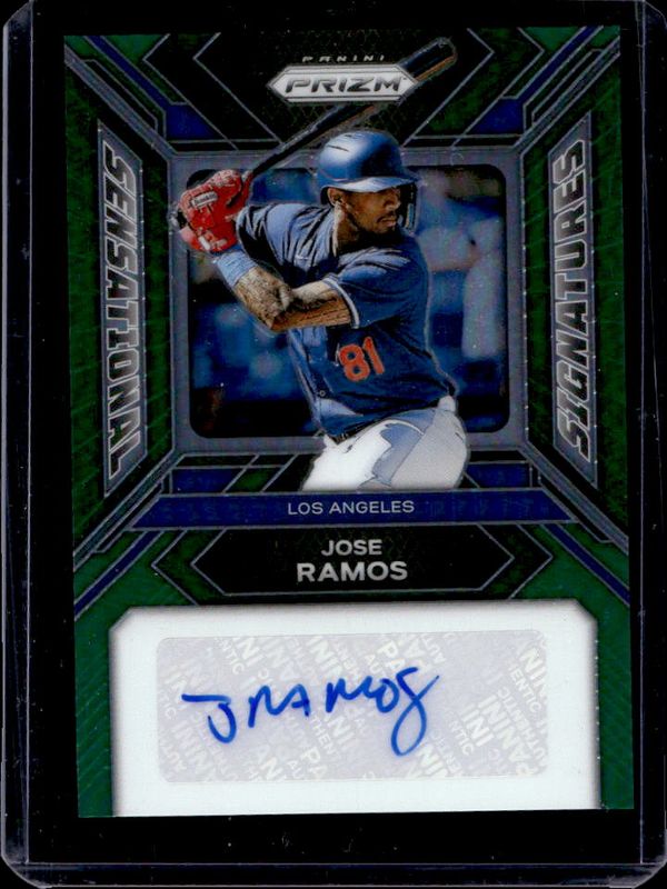 2024 Prizm #SS-JR Sensational Signatures - Green