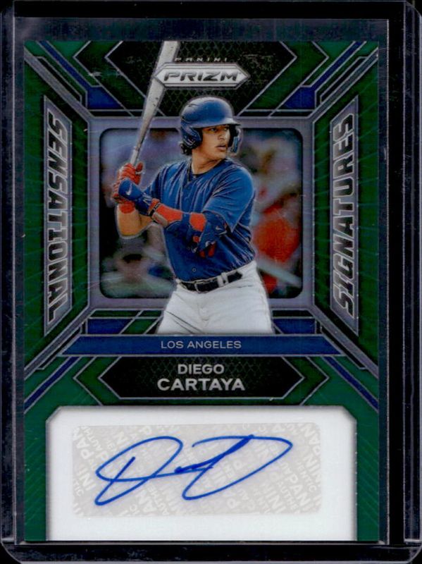 2024 Prizm #SS-DC Sensational Signatures - Green