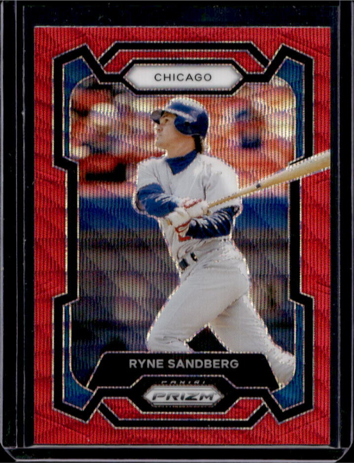 Ryne Sandberg 2024 Prizm #211 Ruby Wave Price Guide - Sports Card Investor