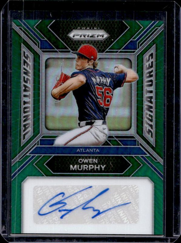 2024 Prizm #SS-OM Sensational Signatures - Green