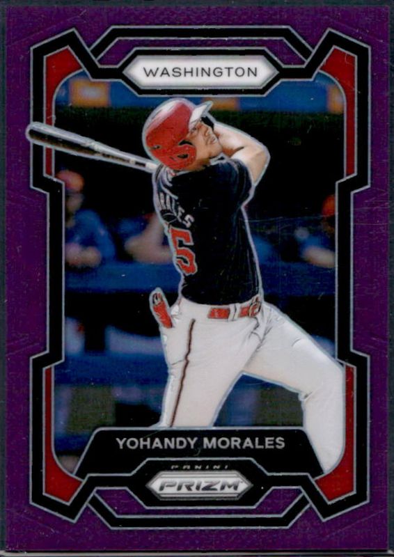 Yohandy Morales 2024 Prizm #208 Purple /99 RAW