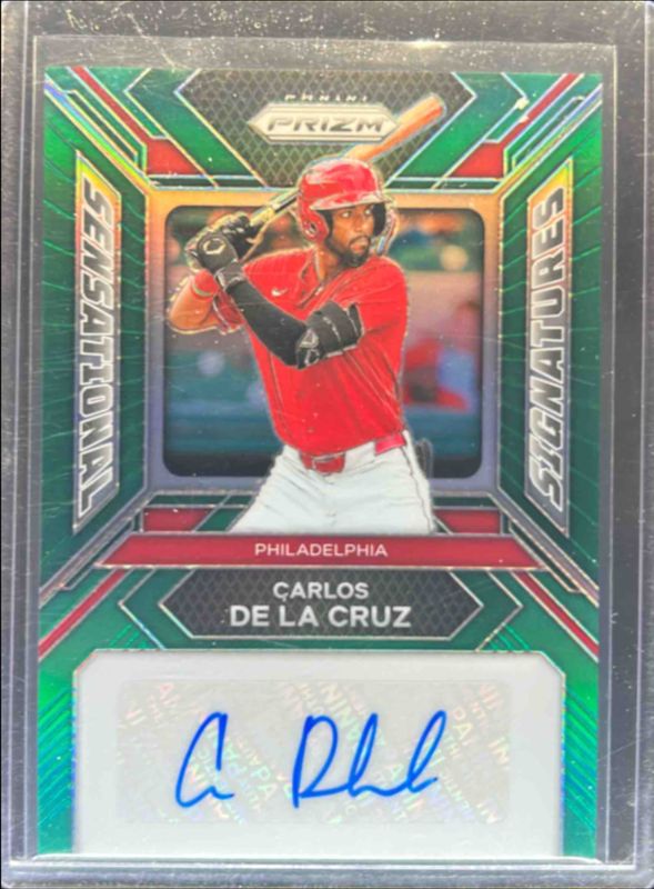 2024 Prizm #SS-CD Sensational Signatures - Green