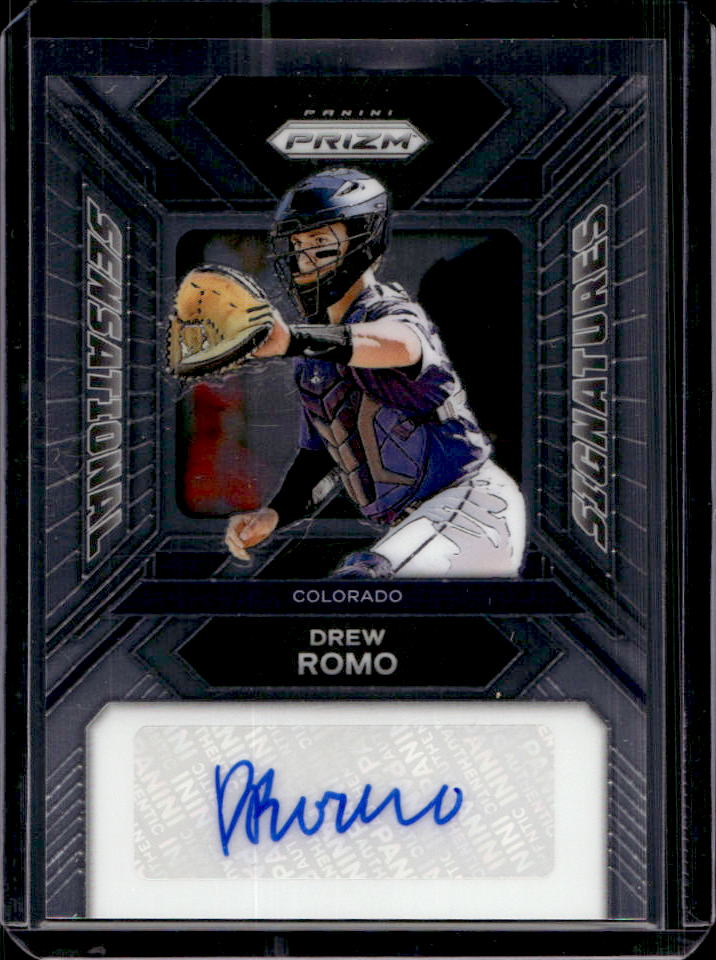 Drew Romo 2024 Prizm #SS-DR Sensational Signatures Price Guide - Sports ...