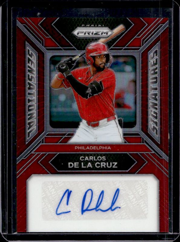 2024 Prizm #SS-CD Sensational Signatures - Red /99