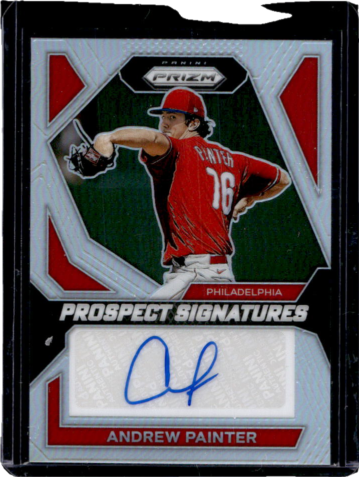 Andrew Painter 2024 Prizm #PS-AP Prospect Signatures Price Guide