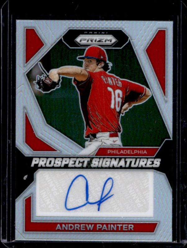 Garbage Guide Price Signatures Prospect #PS-AP Prizm 2024 Painter Andrew PSA/DNA証明書付き LP サイン入り 4人直筆 洋楽