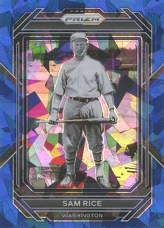 2023 Prizm #186 Blue Ice