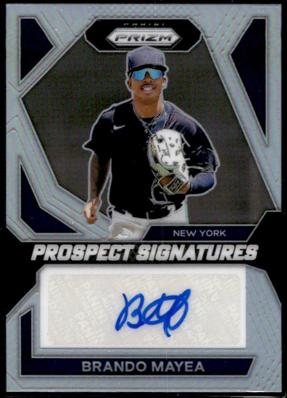 Brando Mayea 2024 Prizm #PS-BM Prospect Signatures RAW