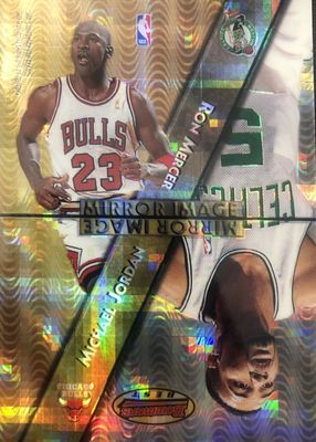 1997 Bowman's Best #MI1 Mirror Image - Atomic Refractor (Mercer/Marbury/Payton)