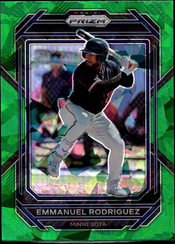 2023 Prizm #69 Green Ice