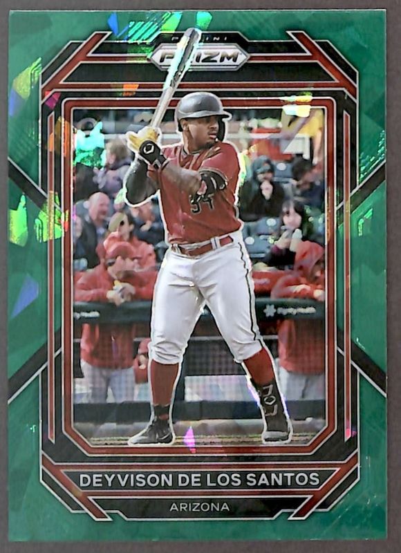 2023 Prizm #142 Green Ice