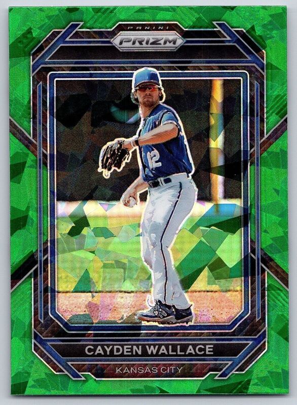 2023 Prizm #74 Green Ice