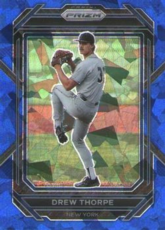 Drew Thorpe 2023 Prizm #138 Blue Ice RAW