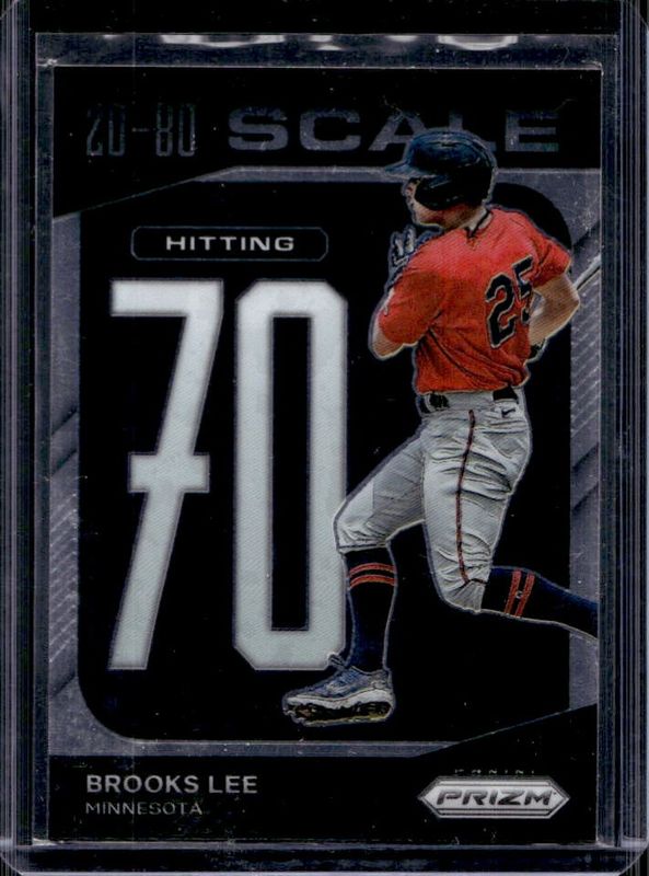 Brooks Lee 2023 Prizm #SC20 20-80 Scale RAW
