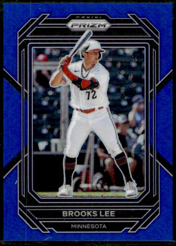 Brooks Lee 2023 Prizm #68 Blue /149 RAW