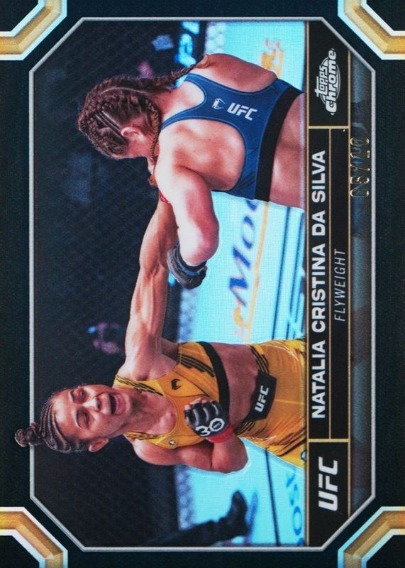 2024 Topps Chrome UFC #146 Black Refractor /10