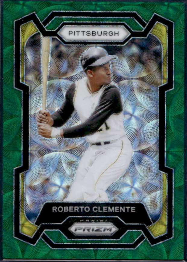 Roberto Clemente 2024 Prizm #126 Green Scope /75 Price Guide - Sports ...