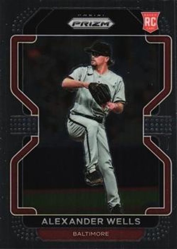 Alexander Wells 2022 Prizm #38 Base Rookie RAW