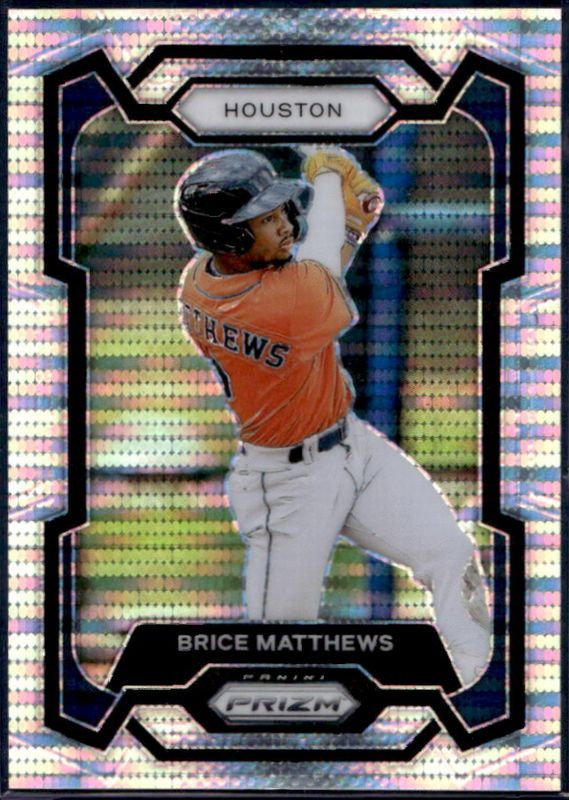 Brice Matthews 2024 Prizm #170 Pulsar /499 RAW