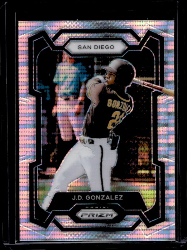 JD Gonzalez 2024 Prizm #111 Pulsar /499 RAW