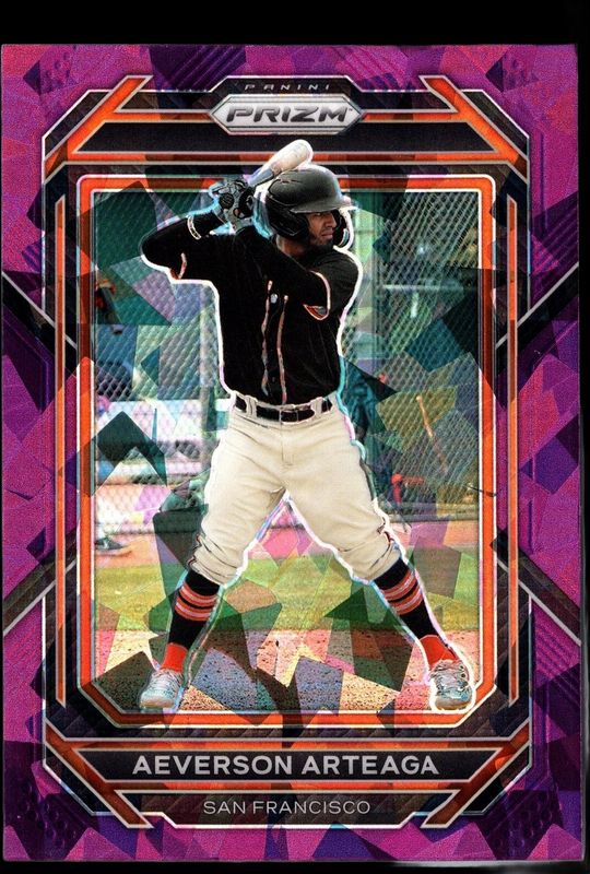 2023 Prizm #172 Purple Ice