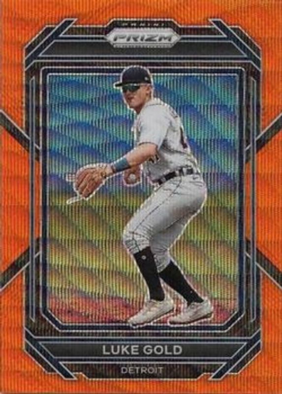 2023 Prizm #80 Orange Wave /50