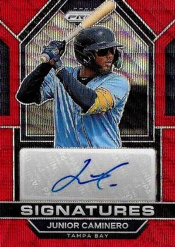 2023 Prizm #SIG-JC Signatures - Red