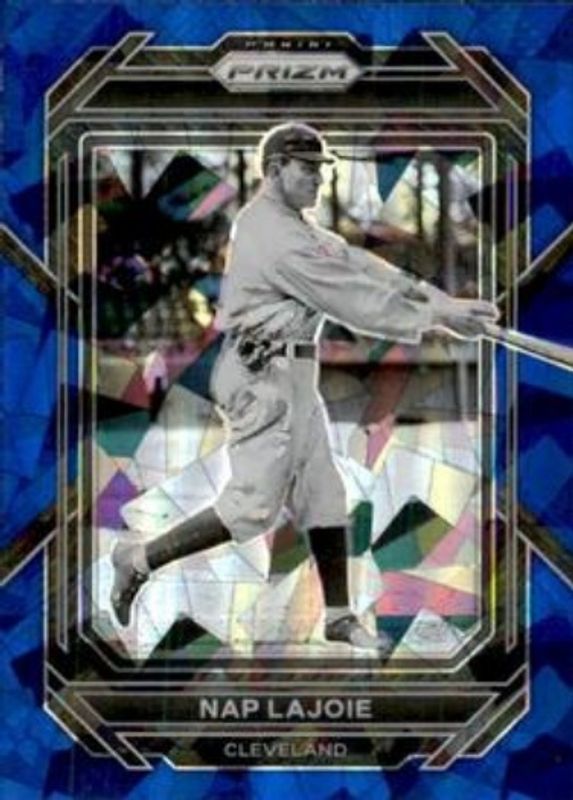 Nap Lajoie 2023 Prizm #45 Blue Ice RAW