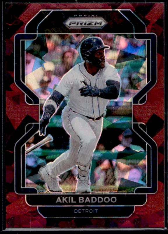 2022 Prizm #121 Burgundy Cracked Ice /25
