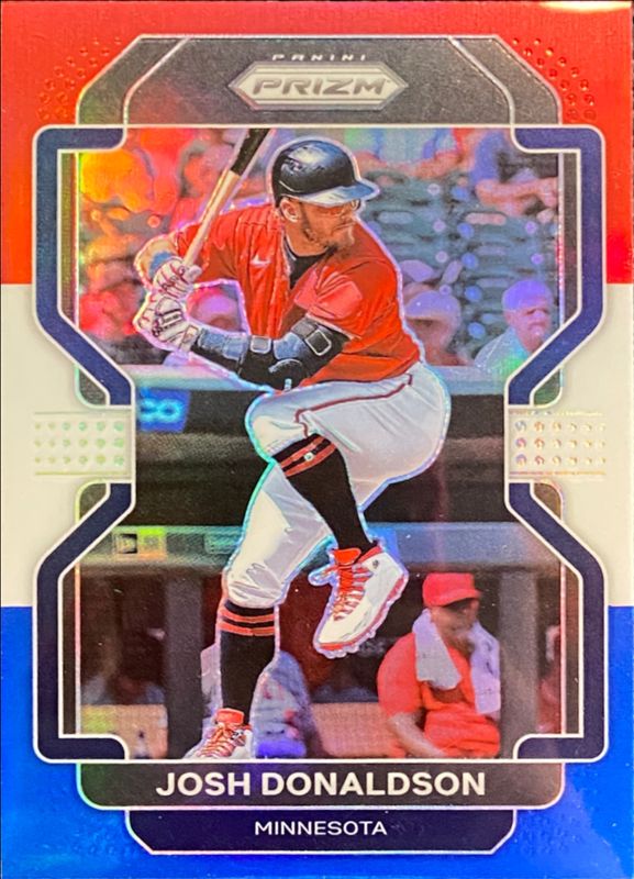 2022 Prizm #214 Red White Blue