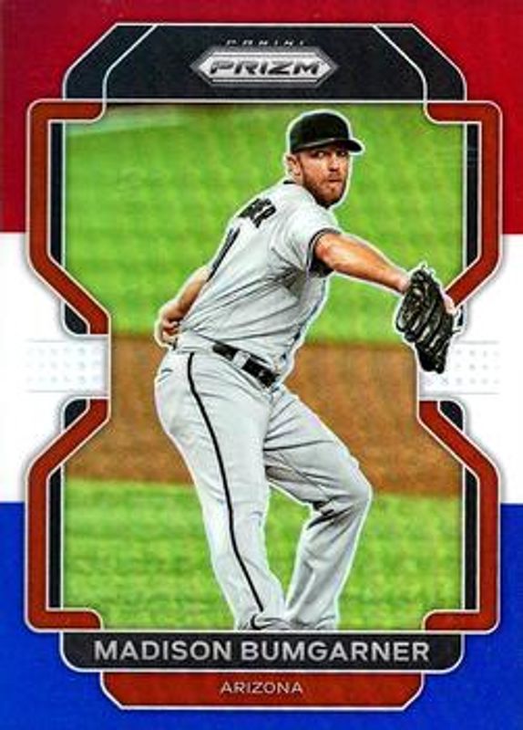 2022 Prizm #141 Red White Blue