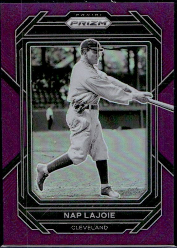Nap Lajoie 2023 Prizm #45 Purple /99 RAW