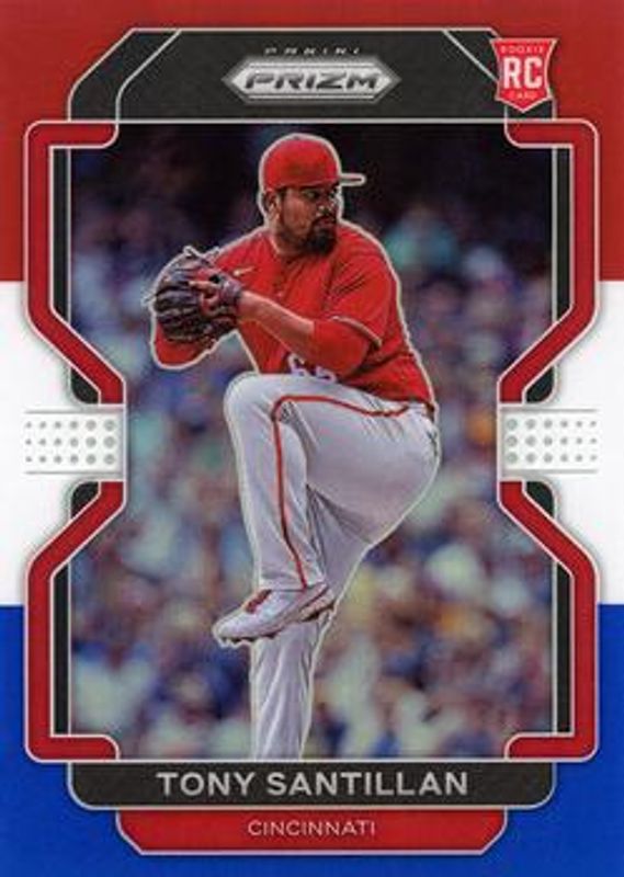 2022 Prizm #188 Red White Blue