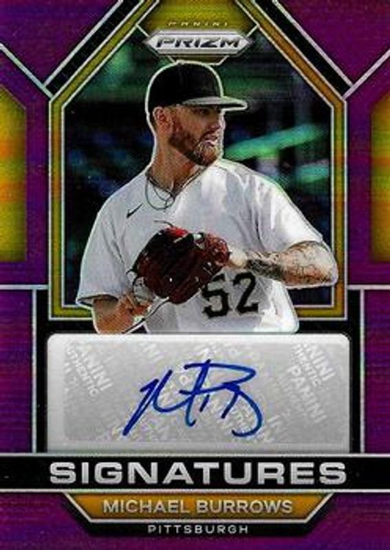 2023 Prizm #SIG-MB Signatures - Purple /99