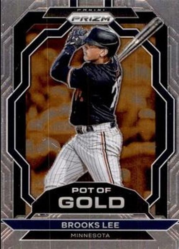Brooks Lee 2023 Prizm #PG6 Pot of Gold RAW