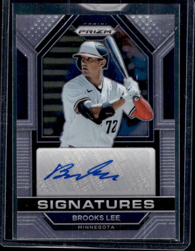Brooks Lee 2023 Prizm #SIG-BL Signatures RAW