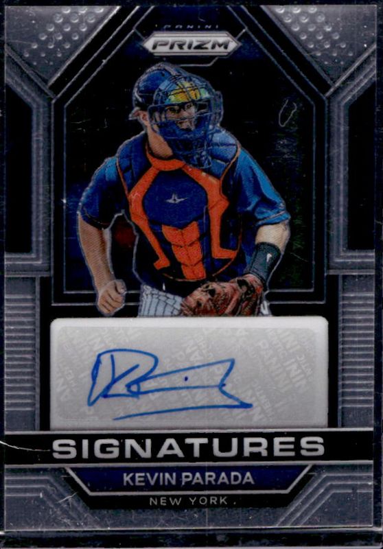 Kevin Parada 2023 Prizm #SIG-KP Signatures RAW