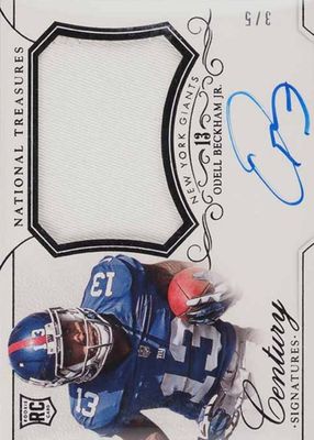 2014 National Treasures #311 Rookie Patch Auto - Black /5