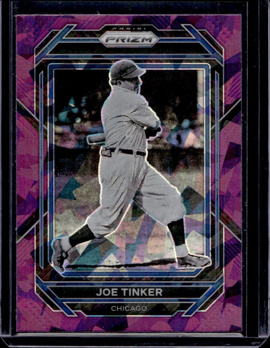 Joe Tinker 2023 Prizm #187 Purple Ice Price Guide - Sports Card Investor