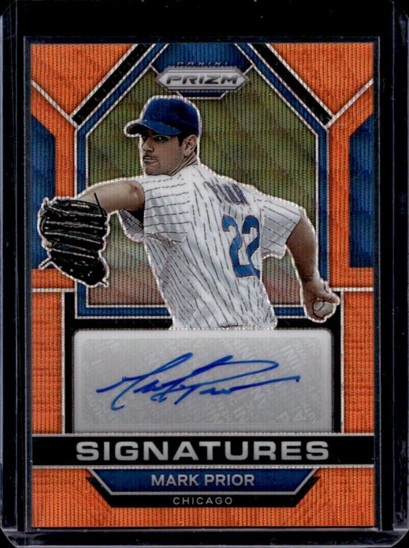 2023 Prizm #SIG-MP Signatures - Orange Wave /50