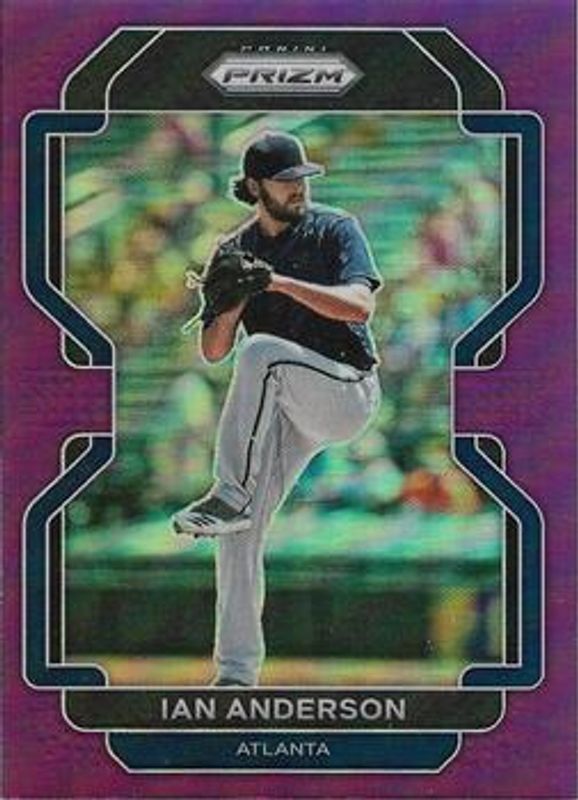Ian Anderson 2022 Prizm #22 Purple RAW