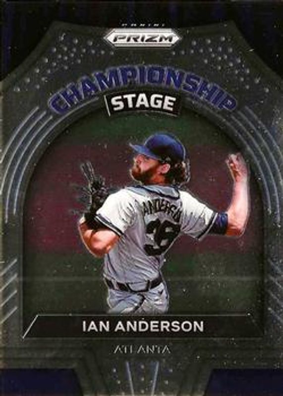 Ian Anderson 2022 Prizm #CS-4 Championship Stage RAW