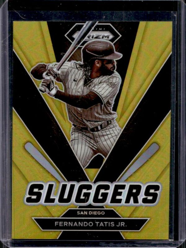 Fernando Tatis Jr. 2022 Prizm #SL-12 Sluggers - Gold /10 RAW