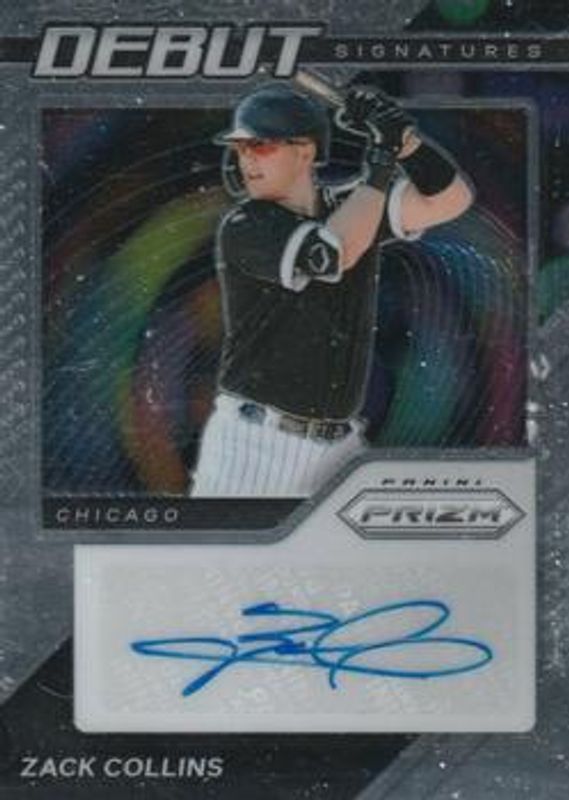 2021 Prizm #DS-ZC Debut Signatures