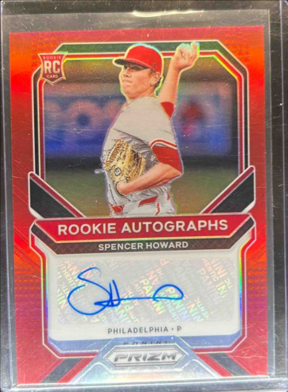 2021 Prizm #RA-SP Rookie Autographs - Red /99